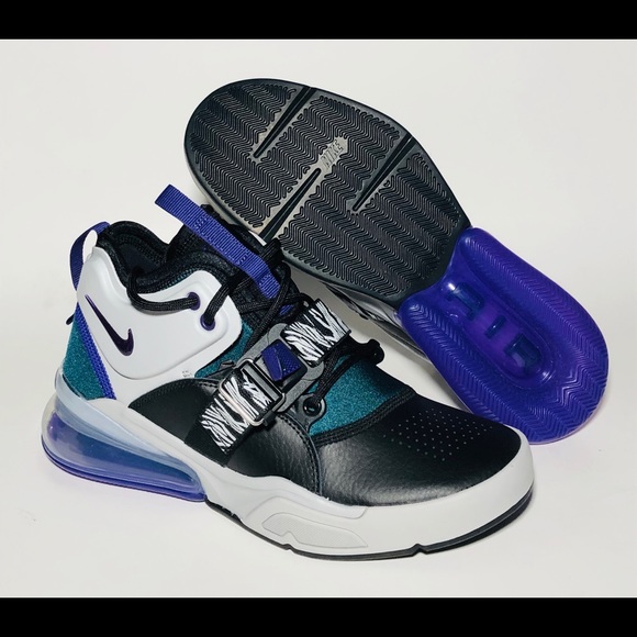 nike 270 black purple blue